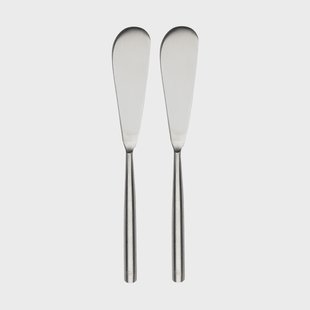 ERNST Ernst botermes 2-pack Roestvrij staal