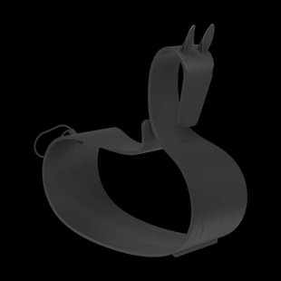 Fritz Hansen Rocking Horse hobbelpaard Zwart essen