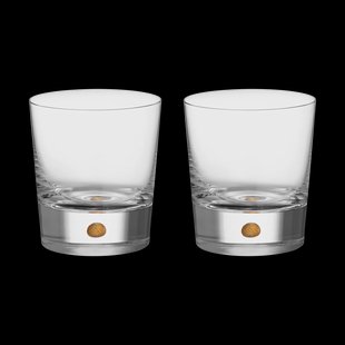 Orrefors Intermezzo double old fashioned 40 cl 2-pack Goud