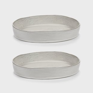 Serax La Mère diep bord S Ø20 cm 2-pack Off white