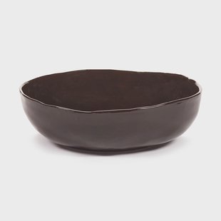 Serax La Mère schaal L Ø22 cm Dark brown