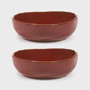 Serax La Mère schaal S Ø11,5 cm 2-pack Venetian red