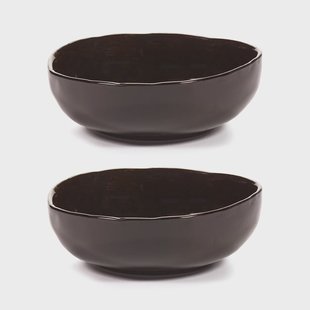 Serax La Mère schaal S Ø11,5 cm 2-pack Dark brown