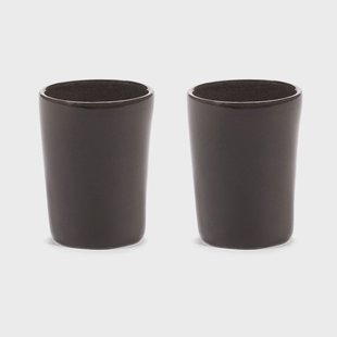 Serax La Mère espressokop 7 cl 2-pack Dark brown