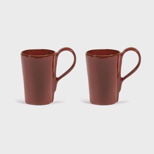 Serax La Mère mok 33 cl 2-pack Venetian red