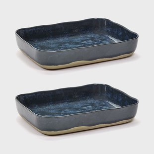 Serax La Nouvelle Table ovenschaal No10 22x30 cm 2-pack Blue