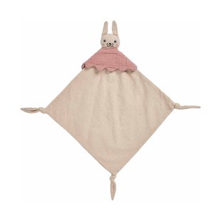 OYOY Ninka Rabbit knuffeldoekje 40x40 cm Beige