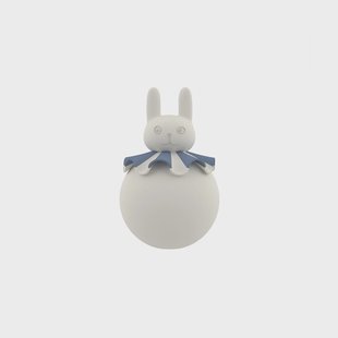 OYOY Rabbit nachtlamp Offwhite-blue