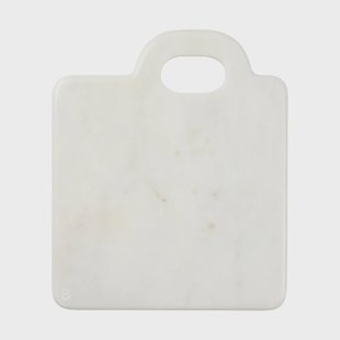 Broste Copenhagen Olina snijplank 26x30 cm White marble