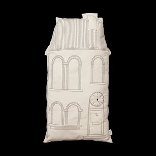 Ferm Living Adobe kussen 37x64 cm Hoge klok