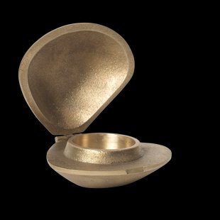 Ferm Living Clam lantaarn Koper