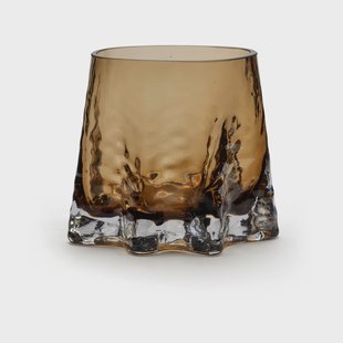 Cooee Design Grijze Kaarsenhouder Ø11 cm Cognac