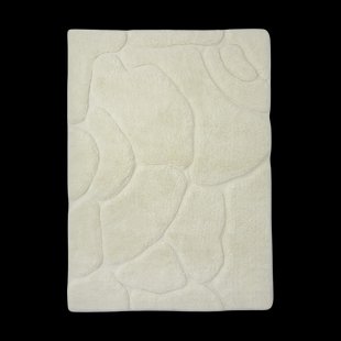 Tinted Kullin wollen vloerkleed 250x350 cm Offwhite