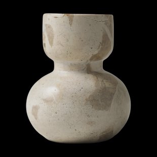 Tinted Asker kandelaar 10 cm Beige