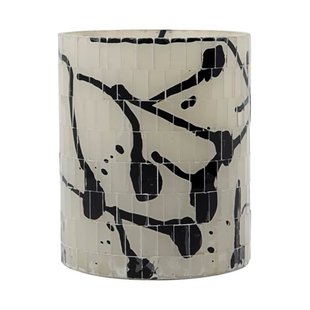 House Doctor Vana waxinelichtjeshouder Ø10,5 cm Zwart