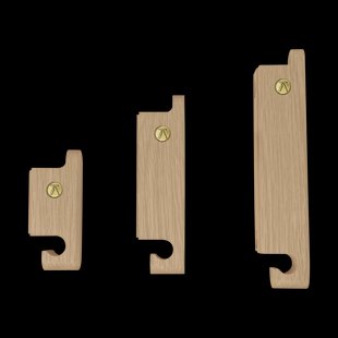 Andersen Furniture Multi Hooks haak set van 3 Oak