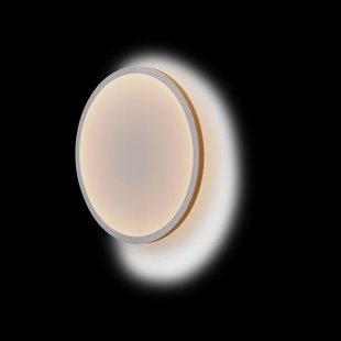 Muuto Calm wandlamp Ø50 cm White/Orange