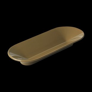 Muuto Mere schaal 51,5x21,5 cm Brown Green