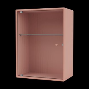 Montana Ripple wandkastje 35,4x46,8x20 cm Rhubarb