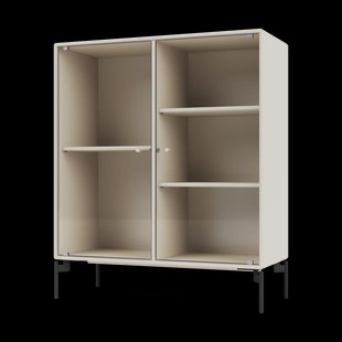 Montana Ripple II vitrinekast 69,6x82,2x30 cm Oatpoten black