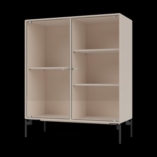 Montana Ripple II vitrinekast 69,6x82,2x30 cm Claypoten black