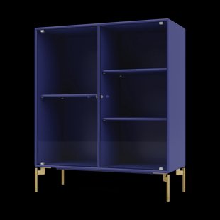 Montana Ripple II vitrinekast 69,6x82,2x30 cm Monarchpoten brass