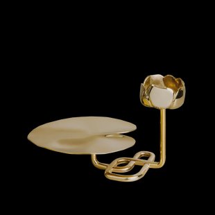 Hilke Collection Ninfea No.2 kandelaar Koper