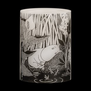 Muurla Moomin blokkaars LED 10 cm The pond