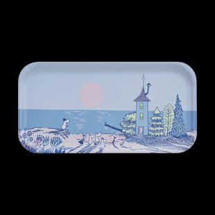Muurla Moomin dienblad 22x43 cm Sunset