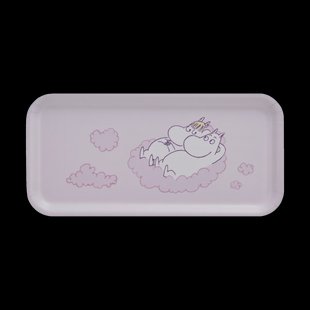 Muurla Moomin dienblad 13x27 cm In the clouds