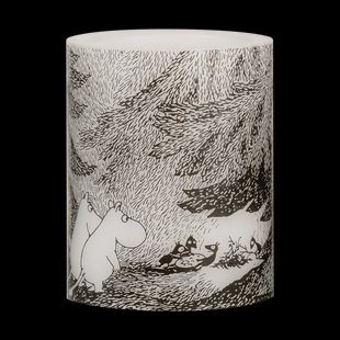 Muurla Moomin blokkaars LED 12,5 cm Under the trees