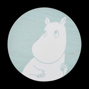 Muurla Moomin glasonderzetter Ø10 cm Momintroll