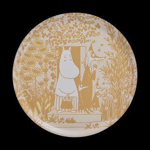 Muurla Moomin dienblad Ø40 cm Wild garden
