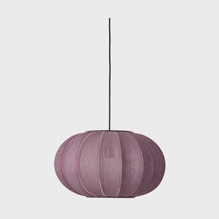 Made By Hand Knit-Wit 45 Oval hanglamp Burgundy