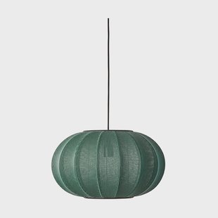 Made By Hand Knit-Wit 45 Oval hanglamp Tweed green Made By Hand Knit-Wit 45 Oval hanglamp Tweed green