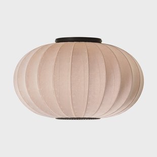 Made By Hand Knit-Wit 57 Oval wand- en plafondlamp Sand stone