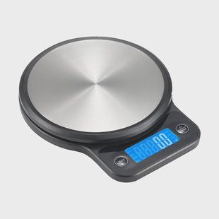 Dorre Kodi keukenweegschaal Roestvrij staal-zwart