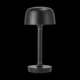 Scandi Living Halo draagbare tafellamp 25,5 cm Black