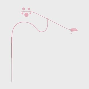 Noon Juno wandlamp Rosa-roze