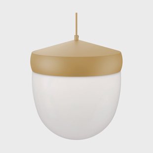 Noon Pan hanglamp frosted 30 cm Beige-lichtbeige