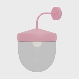 Noon Pan wandlamp helder 30 cm Roze