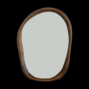 URBAN NATURE CULTURE Shizu spiegel L 50x70 cm Golden oak