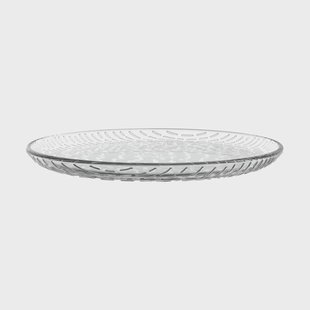 Marimekko Syksy glazen borden Ø17 cm 2-pack Clear