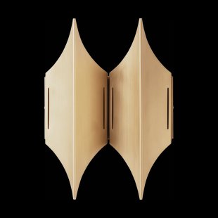 LYFA Gothic II wandlamp Brass