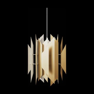 LYFA Divan 2 245 pendel Brass