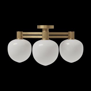 LYFA Memoir III 120 plafondlamp Brass