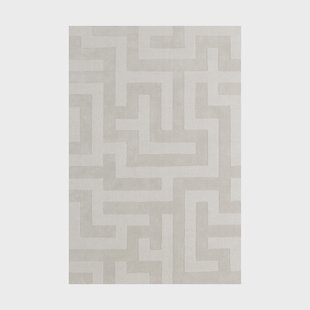 Layered Byzantine grande wollen vloerkleed Light oatmeal, 200x300 cm Layered Byzantine grande wollen vloerkleed Light oatmeal, 200x300 cm