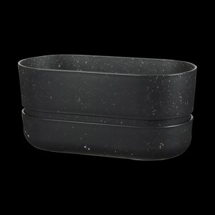 RIG-TIG POT-IT kruidenpot 22,2 cm Black