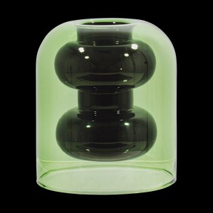 Tom Dixon Bump Short vaas Black