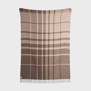 Røros Tweed Filos deken 145x220 cm Brown